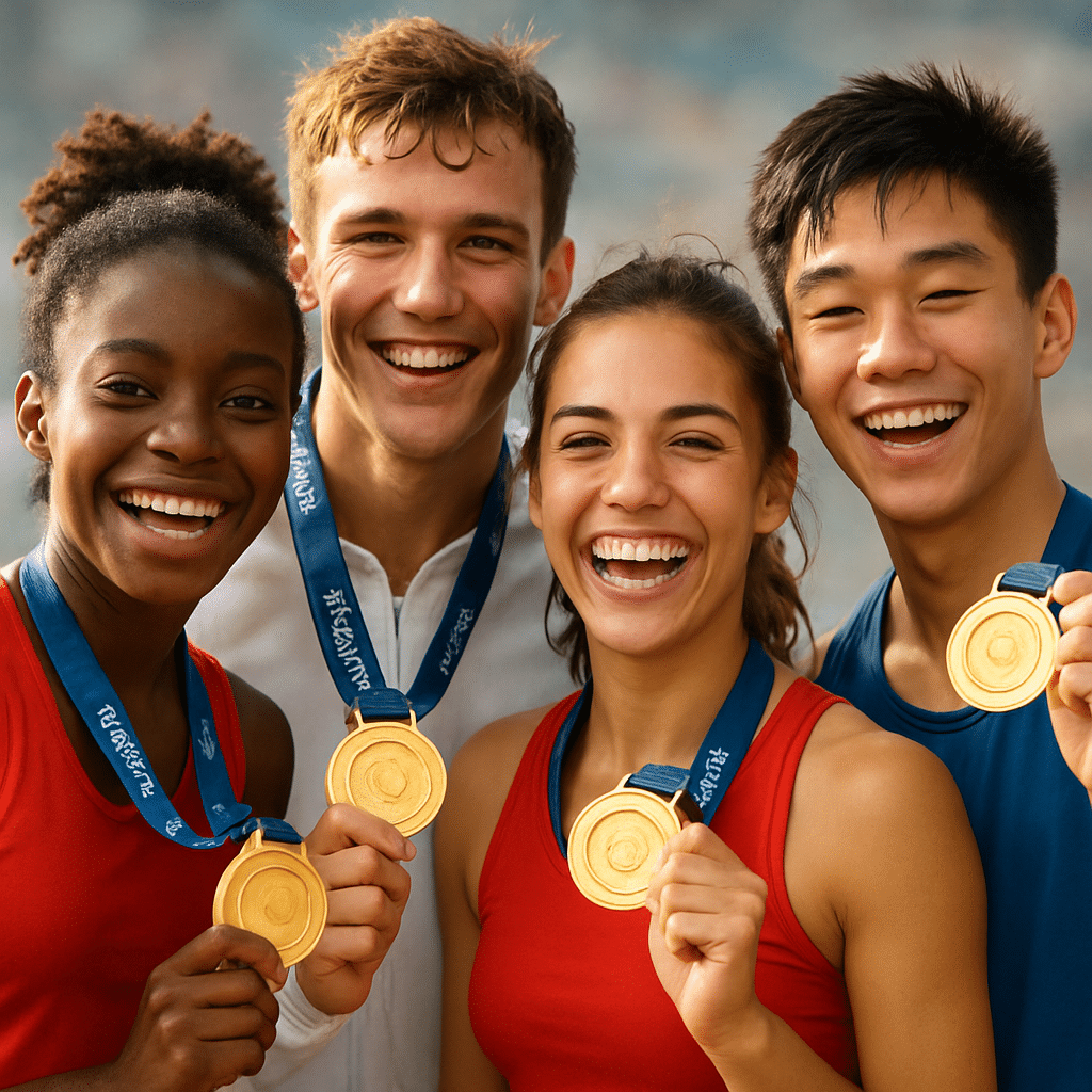 découvrez les plus jeunes médaillés des jo 2024 et la nouvelle génération d'athlètes qui fait briller l'avenir du sport français.