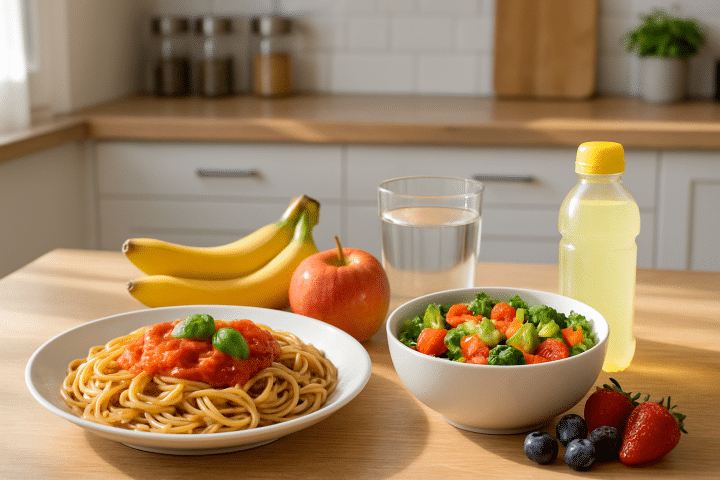 découvrez les choix nutritionnels essentiels des athlètes d'endurance la veille d'une course pour optimiser performance et énergie.