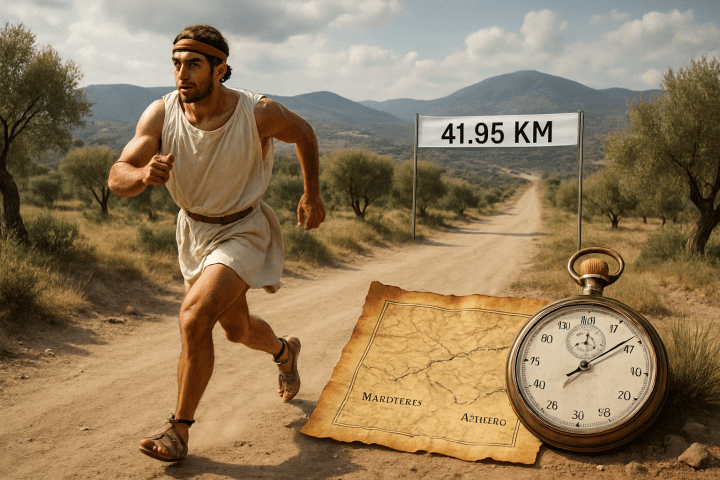découvrez l'histoire et les raisons précises derrière la distance officielle de 42,195 km du marathon, une mesure aux origines fascinantes.