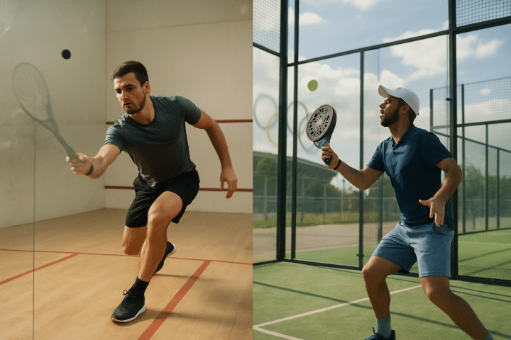 découvrez les différences entre le squash et le padel, et les raisons pour lesquelles le padel est aux jeux olympiques alors que le squash ne l'est pas.