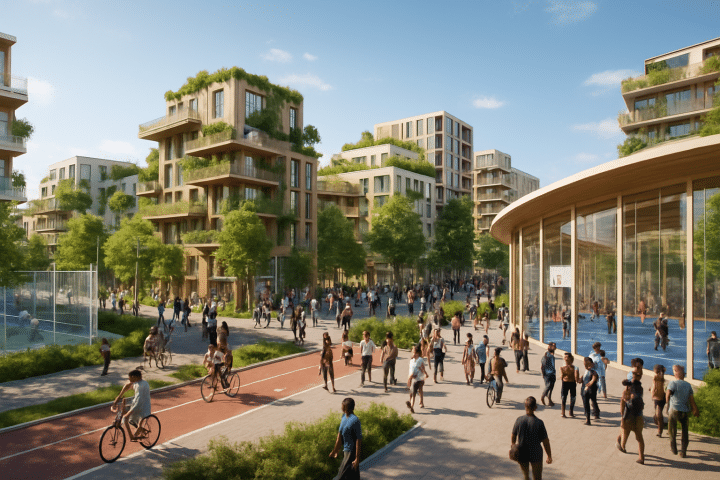 découvrez à quoi ressemble le nouveau quartier du village olympique en seine-saint-denis, un espace moderne et innovant conçu pour les jeux olympiques et la vie après l'événement.